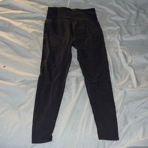Dark grey workout leggings. Size S